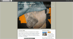 Desktop Screenshot of elcuadernodebitacora.blogspot.com