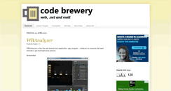 Desktop Screenshot of codebrewery.blogspot.com