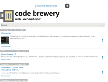 Tablet Screenshot of codebrewery.blogspot.com