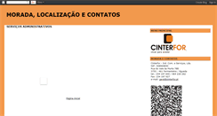 Desktop Screenshot of moradacinterfor.blogspot.com
