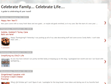 Tablet Screenshot of celebratefamilylife.blogspot.com