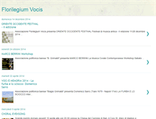 Tablet Screenshot of florilegiumvocis.blogspot.com