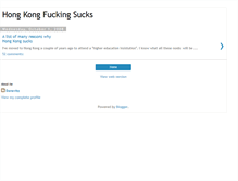 Tablet Screenshot of hongkongsucks.blogspot.com
