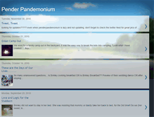 Tablet Screenshot of penderpandemonium.blogspot.com