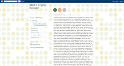 Desktop Screenshot of markstriptoecuador.blogspot.com