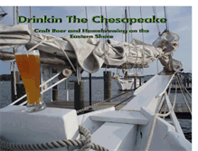 Tablet Screenshot of drinkinthechesapeake.blogspot.com