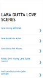 Mobile Screenshot of laralovescenes.blogspot.com