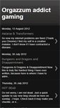Mobile Screenshot of orgazzumaddictgaming.blogspot.com