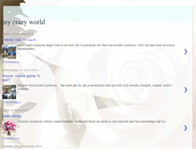 Tablet Screenshot of mycrazyworld--blog.blogspot.com