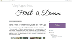 Desktop Screenshot of firstadream.blogspot.com