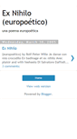 Mobile Screenshot of crocodilo-ex-nihilo.blogspot.com