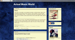 Desktop Screenshot of actualmusicworld.blogspot.com