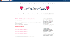 Desktop Screenshot of loviesboutique.blogspot.com