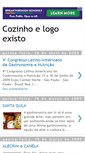 Mobile Screenshot of cozinhoelogoexisto.blogspot.com