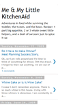 Mobile Screenshot of meandmylittlekitchenaid.blogspot.com