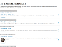 Tablet Screenshot of meandmylittlekitchenaid.blogspot.com