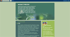 Desktop Screenshot of mudar-e-preciso.blogspot.com