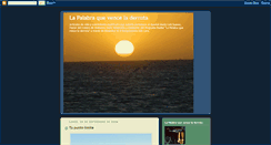 Desktop Screenshot of lapalabraquevenceladerrota.blogspot.com
