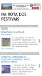 Mobile Screenshot of narotadosfestivais.blogspot.com