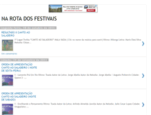 Tablet Screenshot of narotadosfestivais.blogspot.com