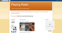Desktop Screenshot of playing-radio.blogspot.com