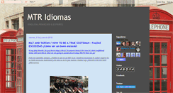Desktop Screenshot of mtridiomas.blogspot.com