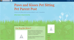 Desktop Screenshot of pawsandkissespetsitting.blogspot.com