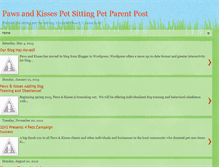 Tablet Screenshot of pawsandkissespetsitting.blogspot.com