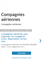 Mobile Screenshot of compagniesaeriennes.blogspot.com
