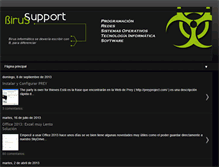 Tablet Screenshot of birus-support.blogspot.com