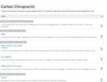 Tablet Screenshot of carlsonchiropractic.blogspot.com