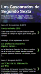 Mobile Screenshot of loscascarudosdesegundosexta.blogspot.com