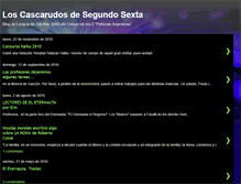 Tablet Screenshot of loscascarudosdesegundosexta.blogspot.com