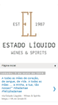 Mobile Screenshot of estadoliquido-garrafeira.blogspot.com