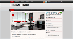 Desktop Screenshot of indian-hindu.blogspot.com