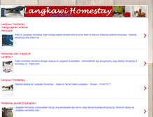 Tablet Screenshot of langkawi-homestays.blogspot.com