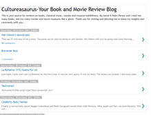 Tablet Screenshot of cultureasaurus.blogspot.com