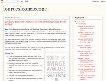 Tablet Screenshot of lourdesleonciccone.blogspot.com