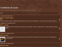 Tablet Screenshot of confrariadoluxo.blogspot.com