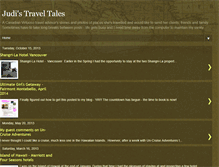 Tablet Screenshot of judistraveltales.blogspot.com