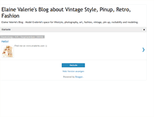 Tablet Screenshot of elainevalerie.blogspot.com
