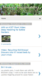 Mobile Screenshot of modern-sustainability.blogspot.com