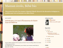 Tablet Screenshot of mamanecolo.blogspot.com