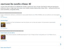 Tablet Screenshot of escolaclasse40.blogspot.com