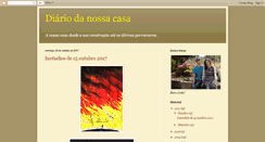 Desktop Screenshot of diario-da-nossa-casa.blogspot.com