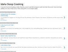 Tablet Screenshot of idahocreeking.blogspot.com