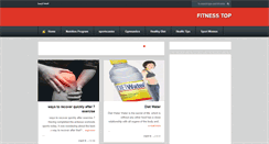 Desktop Screenshot of fitnesstop15.blogspot.com