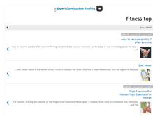 Tablet Screenshot of fitnesstop15.blogspot.com