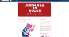 Desktop Screenshot of animalsinsuits.blogspot.com