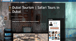 Desktop Screenshot of dubaitourismpackages.blogspot.com